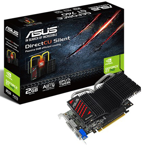  PCI-E ASUS GT740-DCSL-2GD3 GeForce GT 740 2GB GDDR3 128bit 28nm 993/1782MHz DVI(HDCP),HDMI,D-Sub RTL