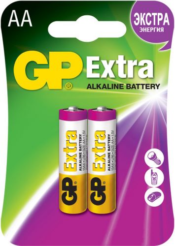  Батарейка GP Extra Alkaline 15AX (LR6)