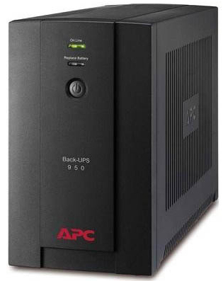 APC BX950UI 950VA/480W, 230V, AVR, Interface Port USB, (6) IEC Sockets, user repl. batt.