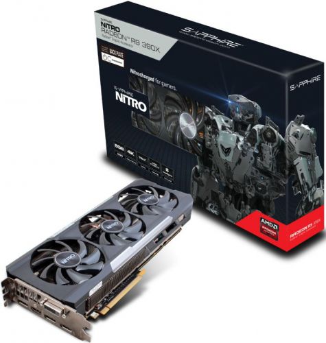  PCI-E Sapphire 11241-04-20G AMD Radeon R9 390X 8GB GDDR5 512bit 28nm 1080/6000MHz DVI(HDCP)/HDMI/DisplayPort x3 LRTL