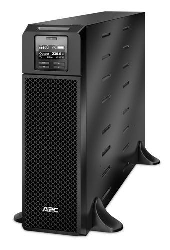 APC SRT5KXLI SRT, 5000VA/4500W, On-Line, Extended-run, Black, Tower (Rack 3U convertible), Pre-Inst. Web/SNMP, with P