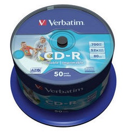  Диск CD-R Verbatim 43309