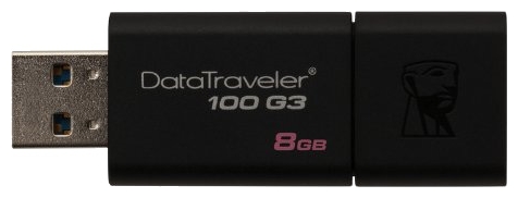  Накопитель USB 3.0 8GB Kingston DT100G3/8GB