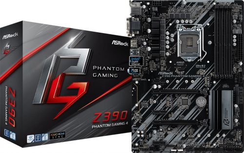 

Материнская плата ATX ASRock Z390 PHANTOM GAMING 4, Z390 PHANTOM GAMING 4