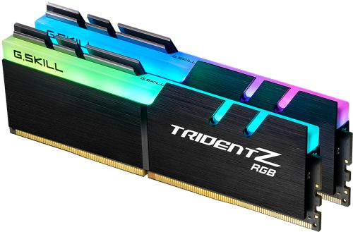 Модуль памяти DDR4 32GB (2*16GB) G.Skill F4-4000C16D-32GTZR TRIDENT Z RGB 4000MHz CL16 1.4V радиатор подсветка RGB