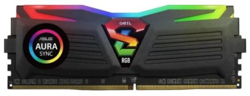 

Модуль памяти DDR4 16GB Geil GLS416GB3200C16ASC Super Luce RGB PC4-25600 3200MHz CL16 288-pin XMP радиатор 1.35V Retail, GLS416GB3200C16ASC