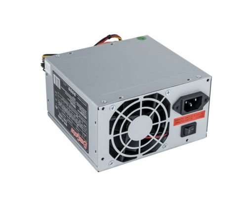Блок питания ATX Exegate AB500 EX219185RUS-S 500W, SC, 8cm fan, 24p+4p, 3*SATA, 2*IDE, FDD + кабель 220V с защитой от выдергивания