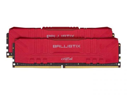 Модуль памяти DDR4 16GB (2*8GB) Crucial BL2K8G32C16U4R Ballistix PC4-25600 3200MHz CL16 288pin радиатор 1.35V