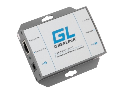Адаптер PoE GIGALINK GL-PE-INJ-AT-F - фото 1