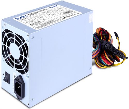 Блок питания ATX Sven PU-350AN 350W 80mm fan 873₽