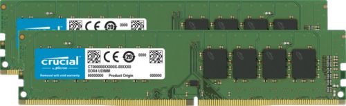 Модуль памяти DDR4 8GB (2*4GB) Crucial CT2K4G4DFS8266 PC4-21300 2666MHz CL19 SR 288-pin 1.2V