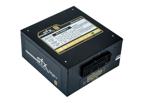 Блок питания SFX Chieftec SFX-500GD-C (500W, SFX, Active PFC, ATX 2.3, 120mm fan, 80 PLUS gold, Full Cable Management) Retail