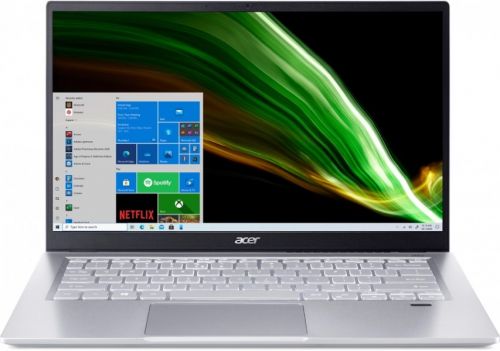 Ноутбук Acer Swift 3 SF314-511-57XA NX.ABLER.005 i5 1135G7/8GB/512GB SSD/noODD/Iris Xe Graphics/14" FHD/Win10Home/серебро