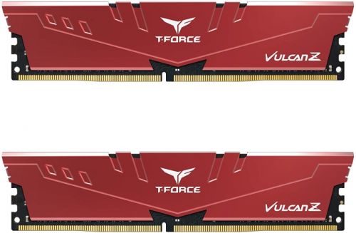 Модуль памяти DDR4 32GB (2*16GB) Team Group TLZRD432G3600HC18JDC01 T-Force Vulcan Z red PC4-28800 3600MHz CL18 1.35V