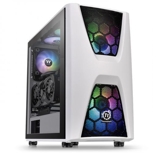 

Корпус ATX Thermaltake Commander C34 TG Snow ARGB CA-1N5-00M6WN-00 белый, без БП, 2xUSB3.0, audio, Commander C34 TG Snow ARGB