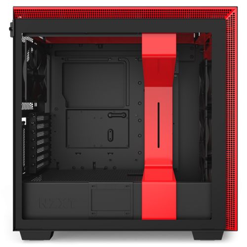 Корпус ATX NZXT H710i black/red, без БП, закаленное стекло, fan 3x120, 1x140mm, LED-подсветка, 3xUSB 3.1 (Type-A/Type-С), audio CA-H710I-BR - фото 5