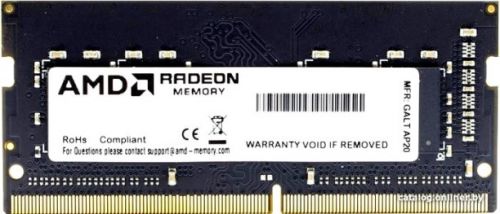 Модуль памяти SODIMM DDR4 16GB AMD R9416G3000S2S-U PC4-24000 3000MHz CL16 1.2V Retail - фото 1