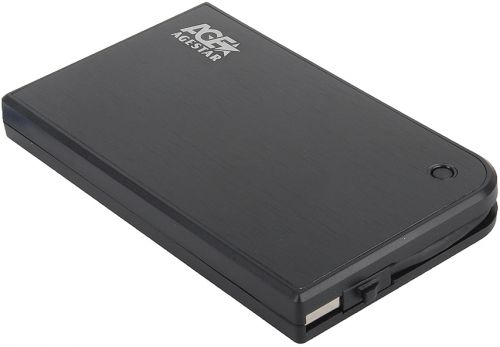 Внешний корпус для HDD SATA 2.5” AgeStar 3UB2A14 (BLACK) для HDD/SSD SATA 6Gb/s 2.5
