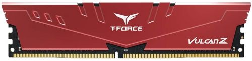 Модуль памяти DDR4 8GB Team Group TLZRD48G3600HC18J01 T-Force Vulcan Z red PC4-28800 3600MHz CL18 радиатор 1.35V