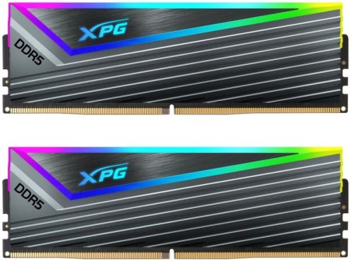 Модуль памяти DDR5 32GB (2*16GB) ADATA AX5U6400C4016G-DCCARGY XPG CASTER RGB PC5-51200 6400MHz CL40 радиатор 1.4V