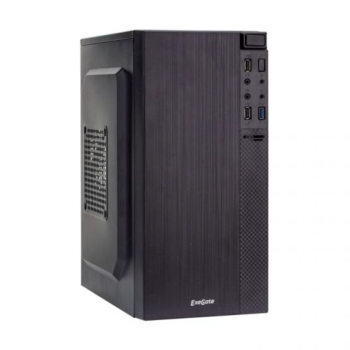 

Корпус mATX Exegate BAA-104U EX277805RUS minitower, AAA400, 80mm, 2*USB+1*USB3.0, Audio, black, BAA-104U