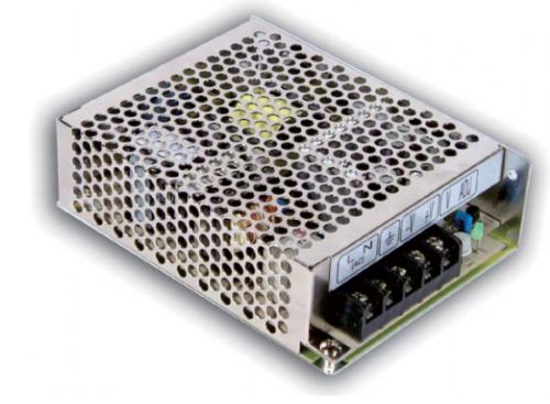 Преобразователь AC-DC сетевой Mean Well RS-75-5 источник питания 5В с универсальным входом от 88 до 264 В AC, мощность 75Вт, конструктивное исполнение