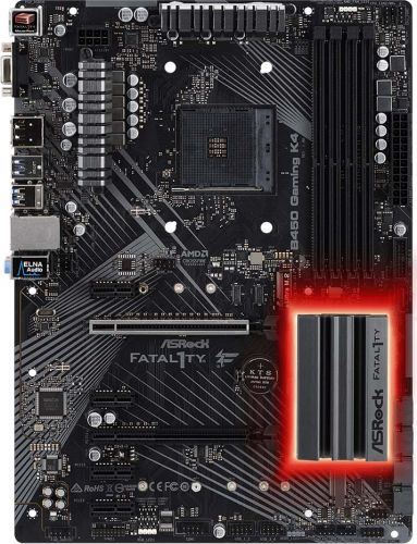 Материнская плата ATX ASRock B450 GAMING K4