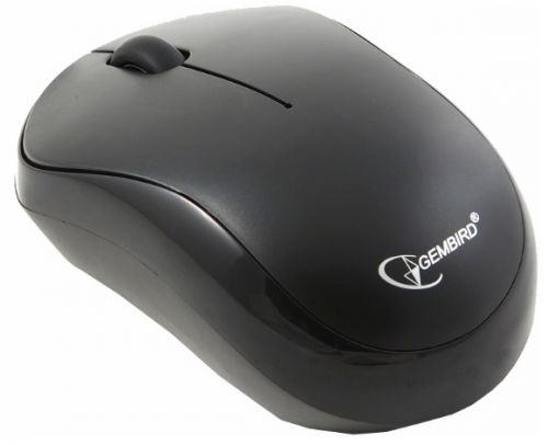 Мышь Wireless Gembird MUSW-209 черная, 2 кнопки+колесо/кнопка