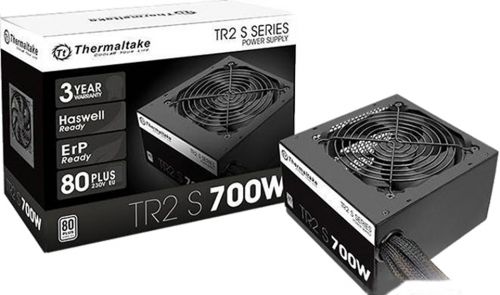 Блок питания ATX Thermaltake TR2 S 700W PS-TRS-0700NPCWEU-2 КПД 80+, RTL