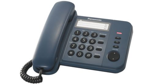 Телефон проводной Panasonic KX-TS2352RUC - фото 1
