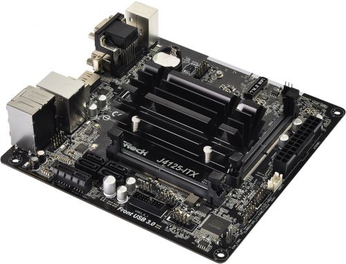 Материнская плата mATX ASRock J4125-ITX