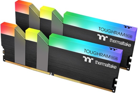 Модуль памяти DDR4 32GB (2*16GB) Thermaltake R009D416GX2-3600C18A TOUGHRAM RGB PC4-28800 3600MHz CL1