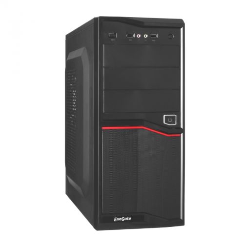 

Корпус ATX Exegate AB-220A EX267185RUS miditower, AAA450W, 80mm, 2*USB, Audio, black, AB-220A