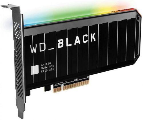 Накопитель SSD PCI-E Western Digital WDS100T1X0L-00AUJ0 WD_BLACK AN1500 NVMe 1TB PCIe Gen3 x8 6500/4100MB/s - фото 1