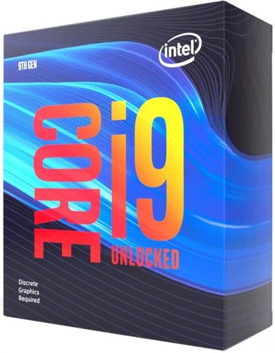 Процессор Intel Core i9-9900KF Coffee Lake 8-Core 3.6GHz (LGA1151v2, DMI (8GB/s), L3 16MB, 95W, 14nm) BOX w/o cooler (без видеоядра)