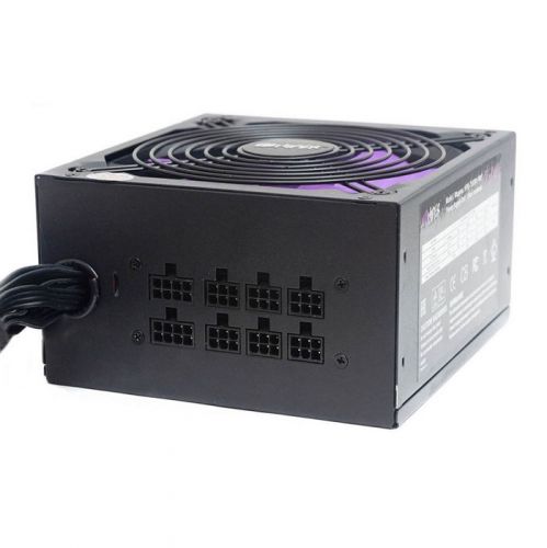 Блок питания ATX HIPER HPB-600SM-PRO 600W, Active PFC, 140mm fan, Cable Management, 80Plus BRONZE, Teapo Capacitors, EMI 2 grade, черный) BOX