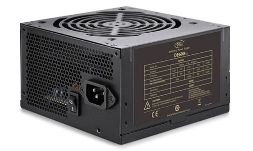 Блок питания ATX Deepcool Explorer DE600 V2 600W, PWM 120mm fan, black, RET