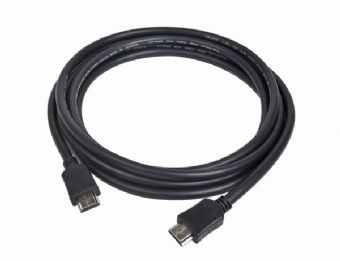 Кабель интерфейсный HDMI-HDMI Gembird 19M/19M CC-HDMI4-10M 10м, v2.0, черный, позол.разъемы, экран, пакет