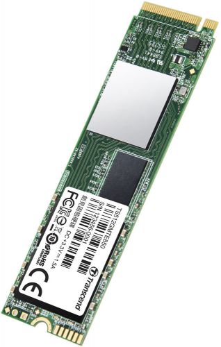 Накопитель SSD M.2 2280 Transcend TS512GMTS800S MTS800S 512GB SATA III 6Gb/s MLC 500/450MB/s 70K/75K IOPS MTBF 1.5M - фото 1