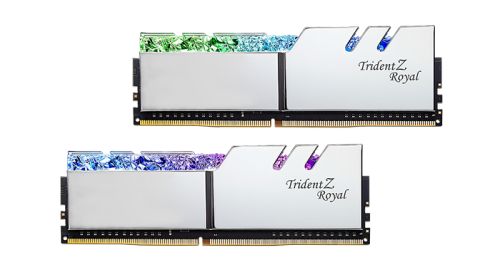 Модуль памяти DDR4 16GB (2*8GB) G.Skill F4-3600C16D-16GTRSC Trident Z Royal PC4-28800 3600MHz CL16 XMP радиатор 1.35V - фото 1