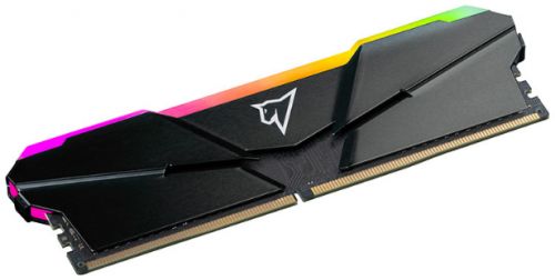 Модуль памяти DDR4 32GB (2*16GB) Netac NTSRD4P32DP-32E Shadow RGB PC4-25600 3200MHz CL16 1.35V gray with radiator