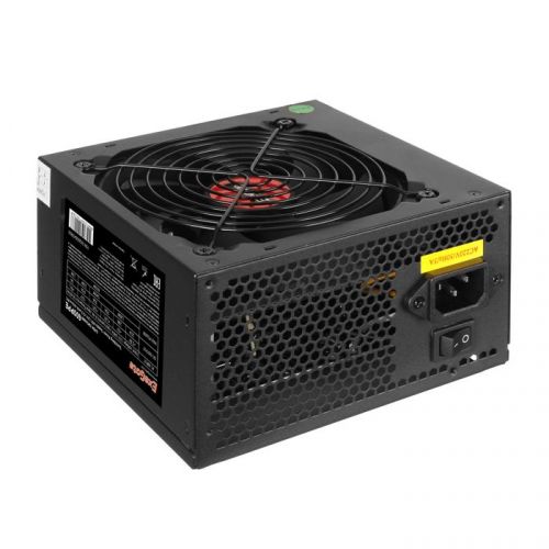 Блок питания ATX Exegate 600PPE EX260643RUS-S 600W, SC, black, APFC, 12cm, 24p+(4+4)p, PCI-E, 5*SATA, 3*IDE, FDD + кабель 220V с защитой от выдергиван