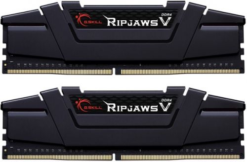 Модуль памяти DDR4 32GB (2*16GB) G.Skill F4-4400C17D-32GVK Ripjaws V PC4-35200 4400MHz CL17 радиатор 1.50V classic black