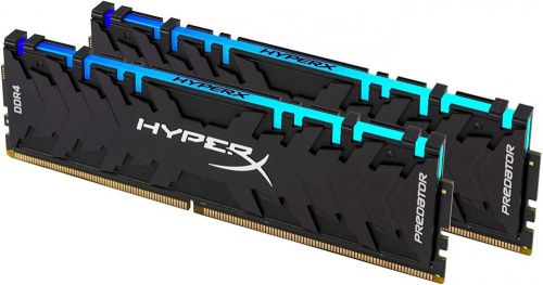 Модуль памяти DDR4 16GB (2*8GB) HyperX HX446C19PB3AK2/16 Predator RGB 4600MHz CL19 1R 8Gbit 1.5V