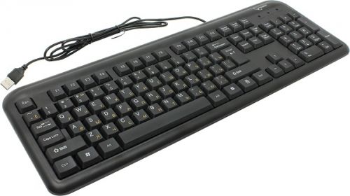 Клавиатура Gembird KB-8330U черная, USB, 104 клавиши