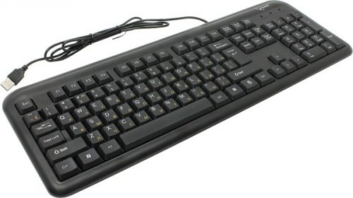 

Клавиатура Gembird KB-8330U черная, USB, 104 клавиши, KB-8330U