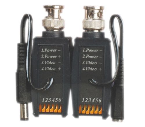 Комплект SC&T TTP111VPK-T приемопередатчиков (TTP111VР-T+TTP111VРJ-T) 1 видеосигнала, и питания для удаленных устройств (видеокамер), по витой паре, п