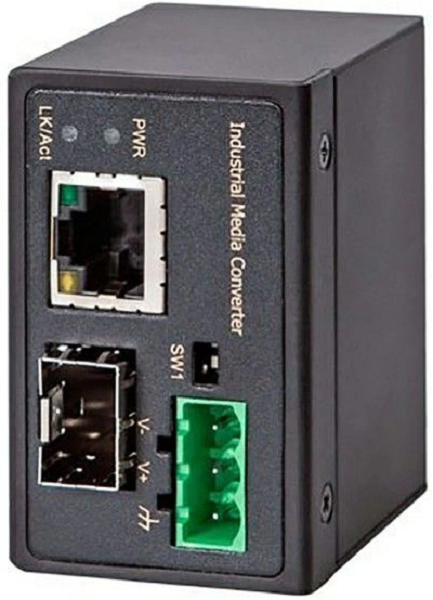 

Медиа-конвертер NSGate NIC-3200-101CG 61G1MFP1 1 10/100/1000Base-T + 1 SFP/1G, LFP, 12~56VDC, Mini size, NIC-3200-101CG