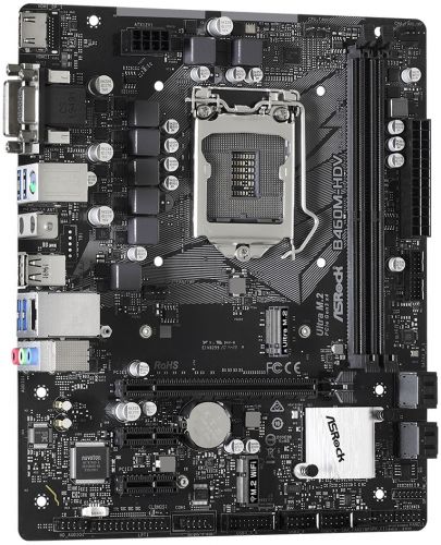 Материнская плата mATX ASRock B460M-HDV