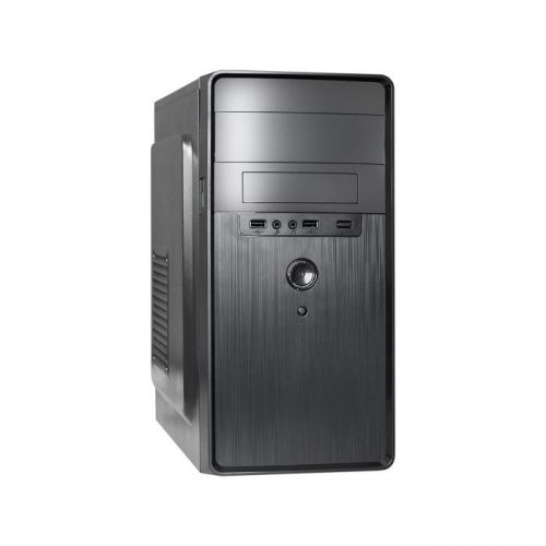 

Корпус mATX Exegate QA-515-350W-12 Minitower, БП XP350 с вент. 12см, 2*USB, аудио, черный, QA-515-350W-12